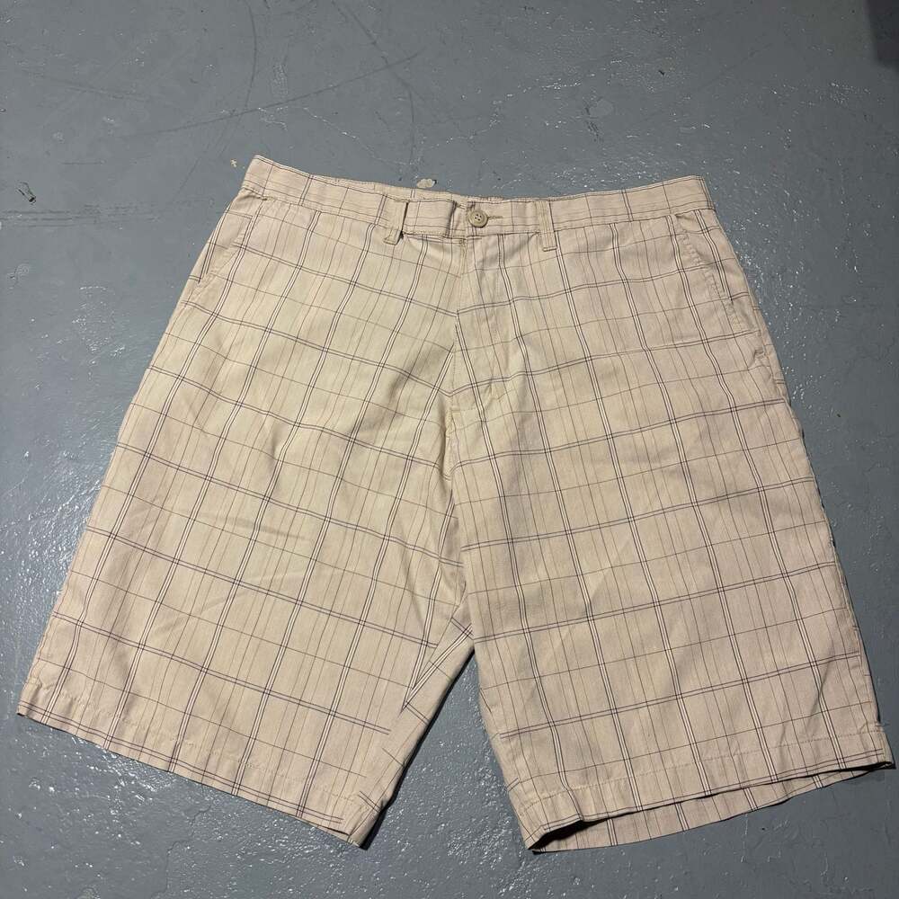 Y2K Burnside Baggy Plaid Shorts